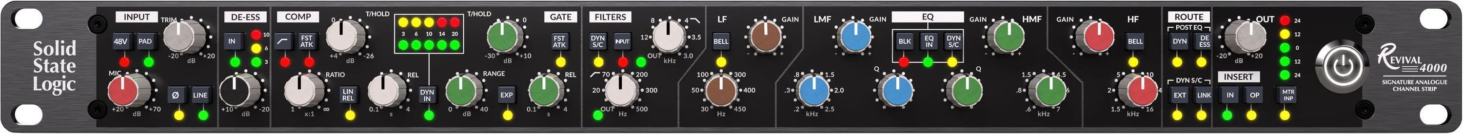 Solid State Logic Revival 4000 模拟通道条（认证开箱版）