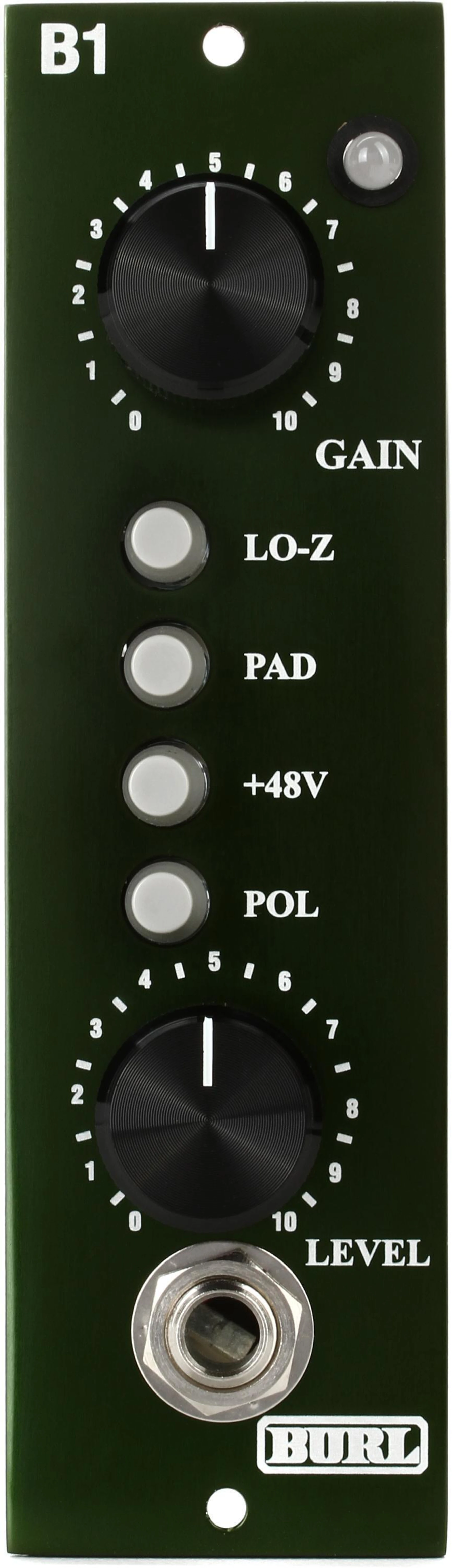 Burl Audio B1 500系列麦克风前置放大器（带BX2镍输出变压器）