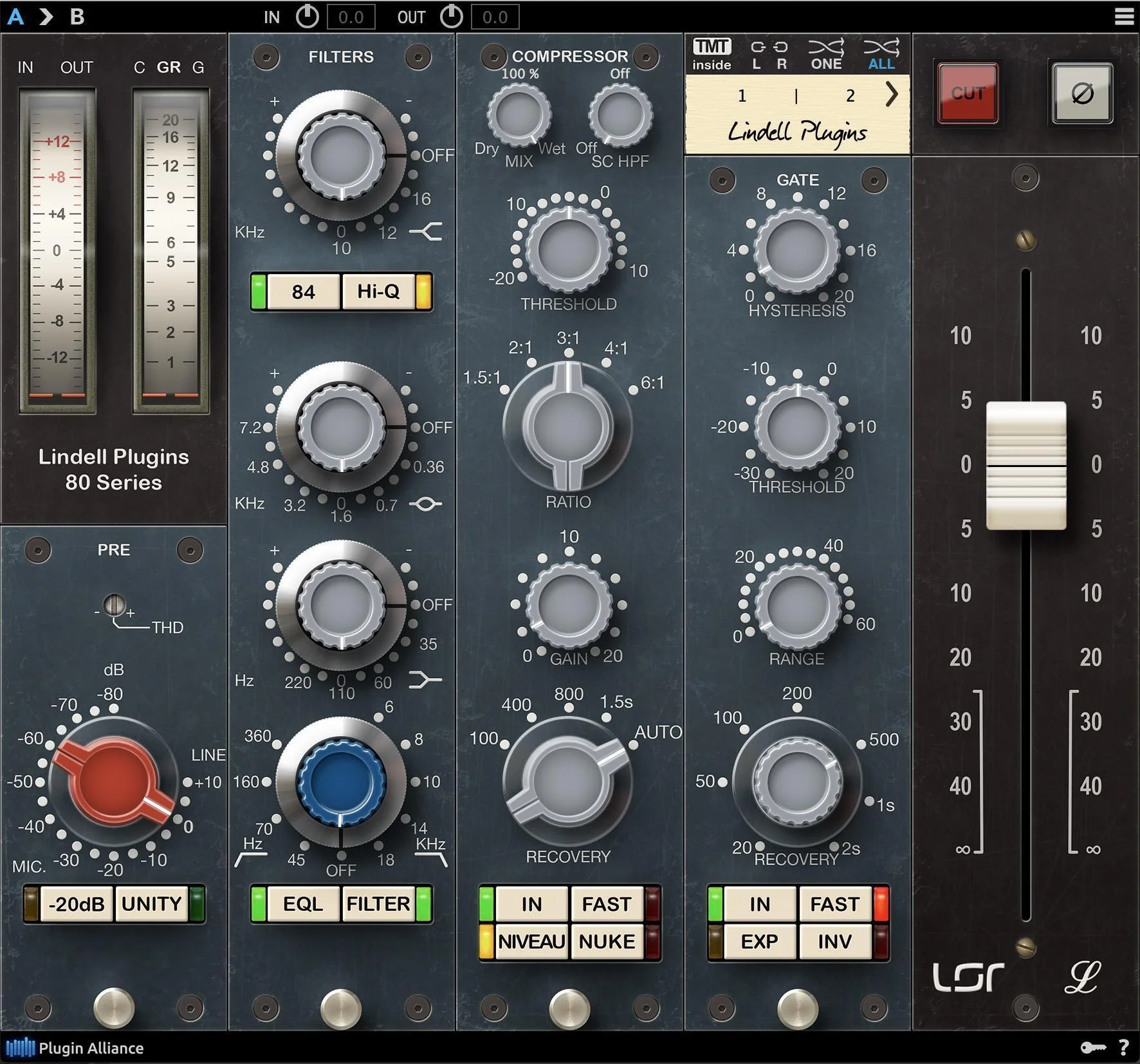 Lindell Audio 80 系列插件