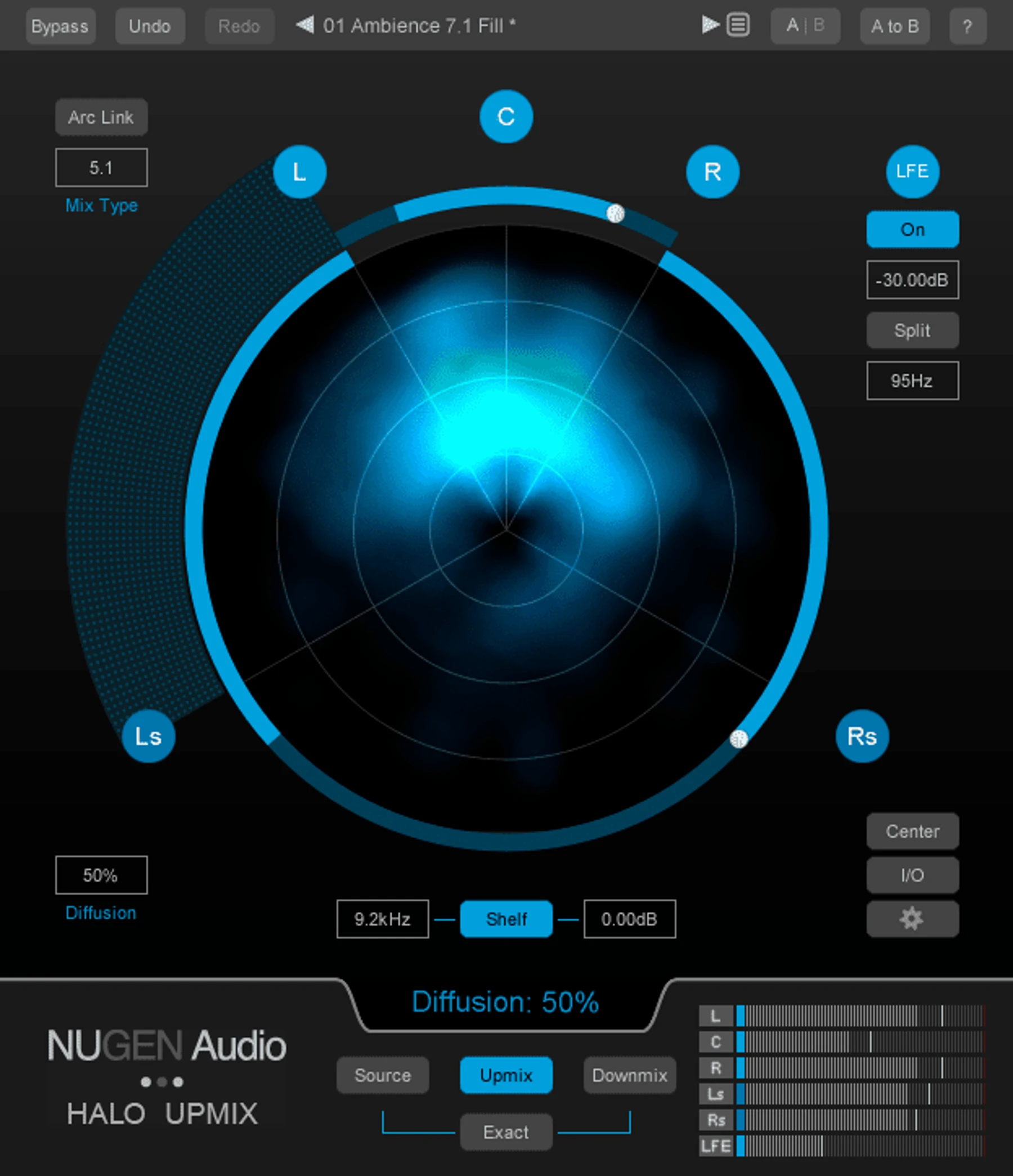 NUGEN Audio Halo Upmix（含 3D 沉浸式扩展）
