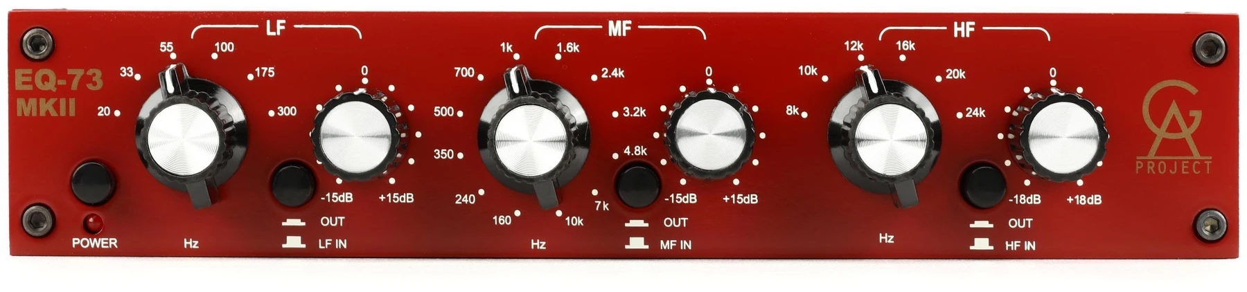 Golden Age Project EQ-73 MKII 复古风格均衡器