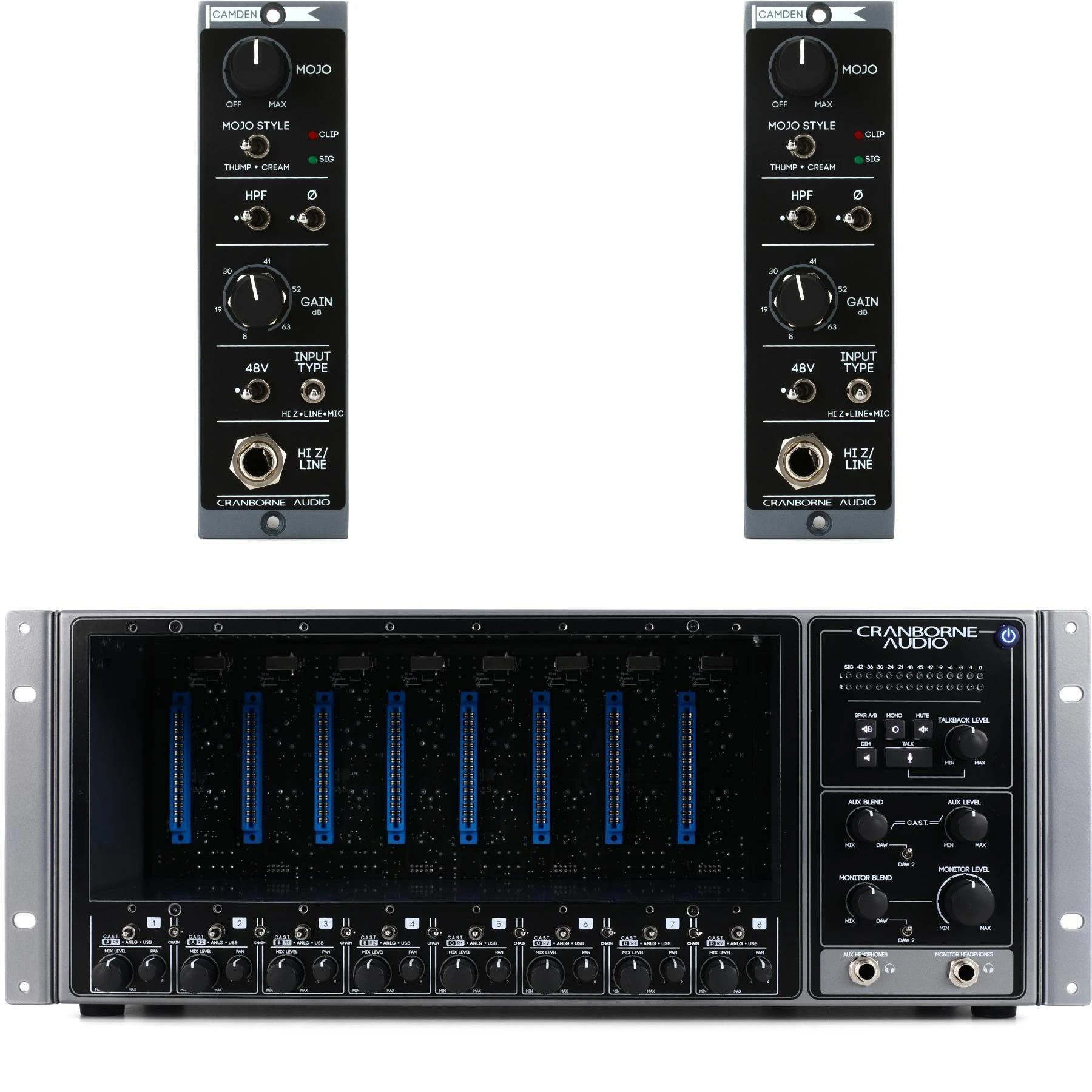 Cranborne Audio 500R8 录音套装