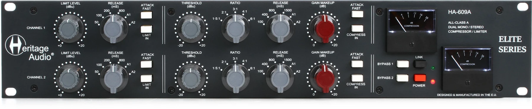 Heritage Audio HA-609A 双通道压缩器