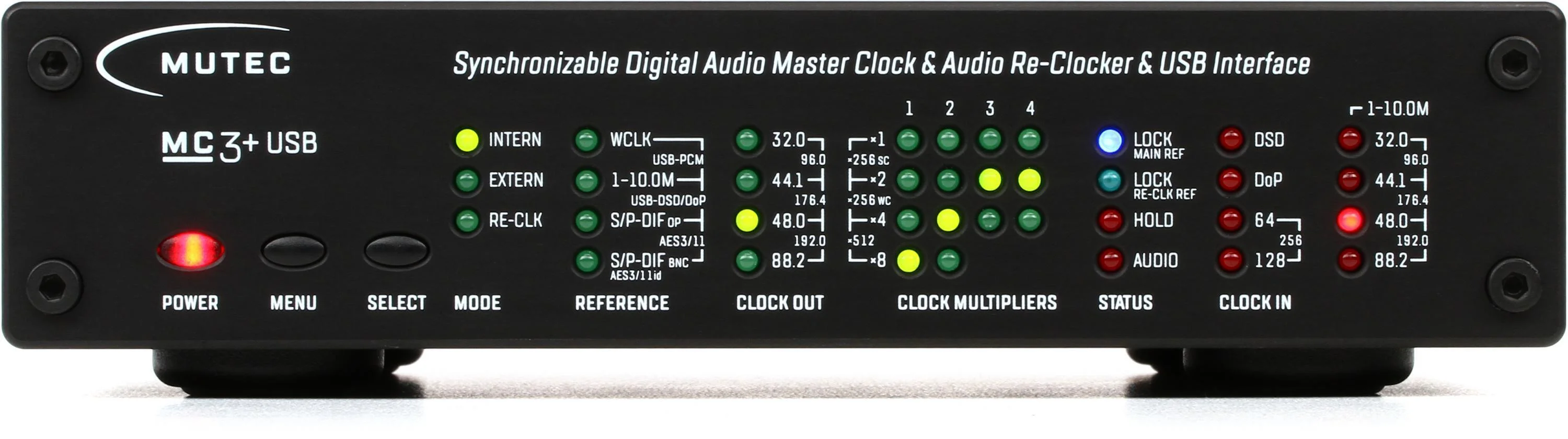 Mutec MC-3+ USB主时钟 - 黑色款