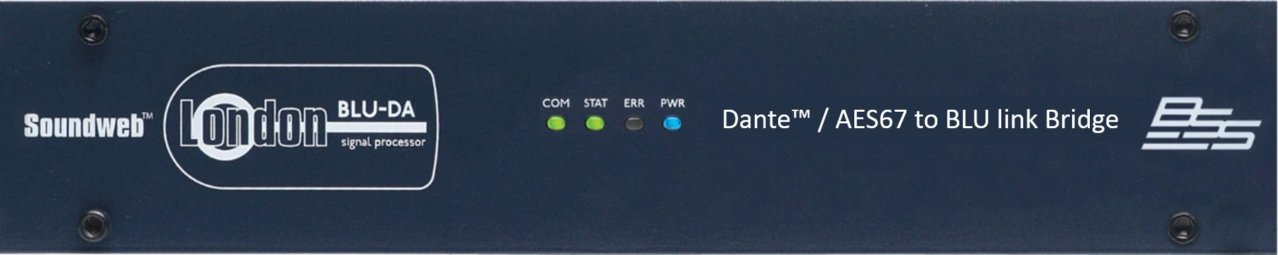 BSS BLU-DA Dante/AES67转BLU-Link桥接器