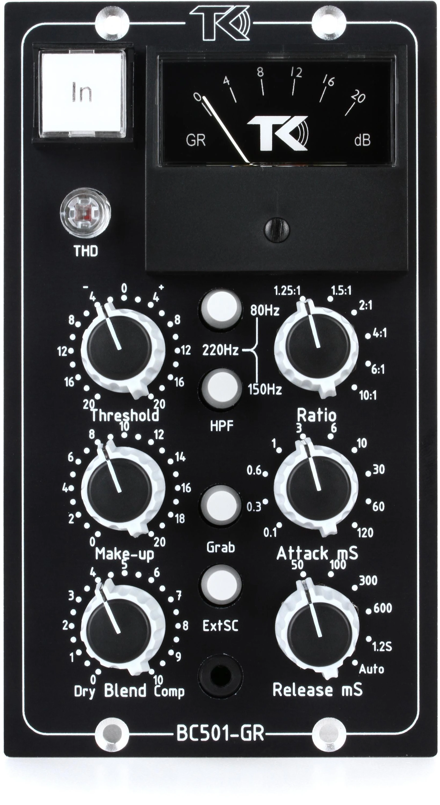 TK Audio BC501-GR 500系列立体声总线压缩器