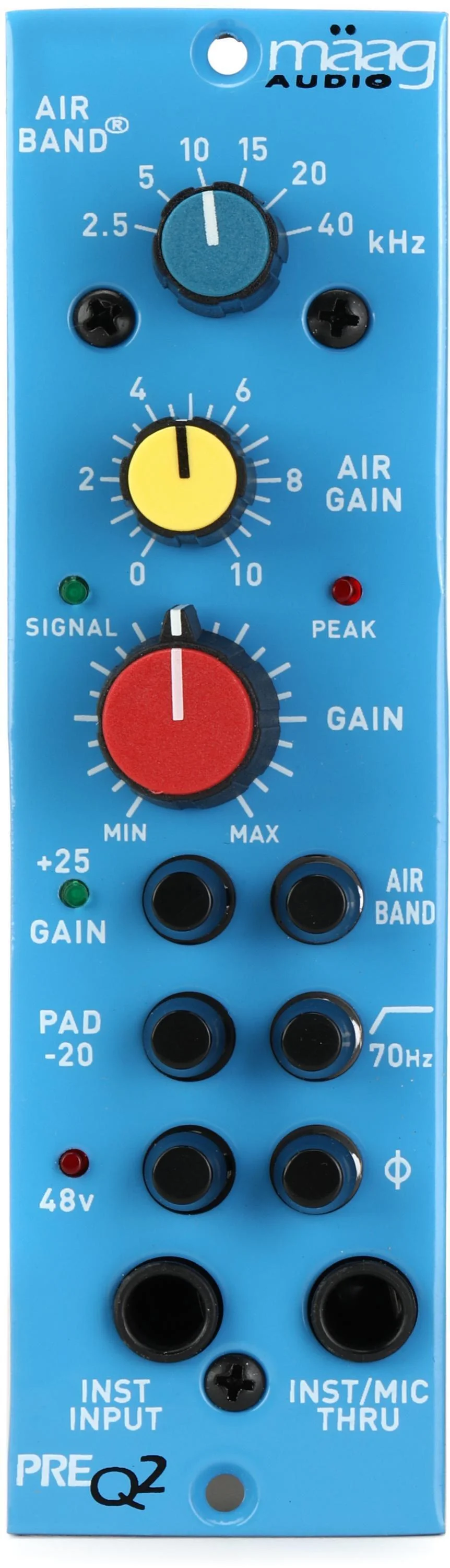 Maag Audio PREQ2 500系列麦克风前置放大器（带空气频段）