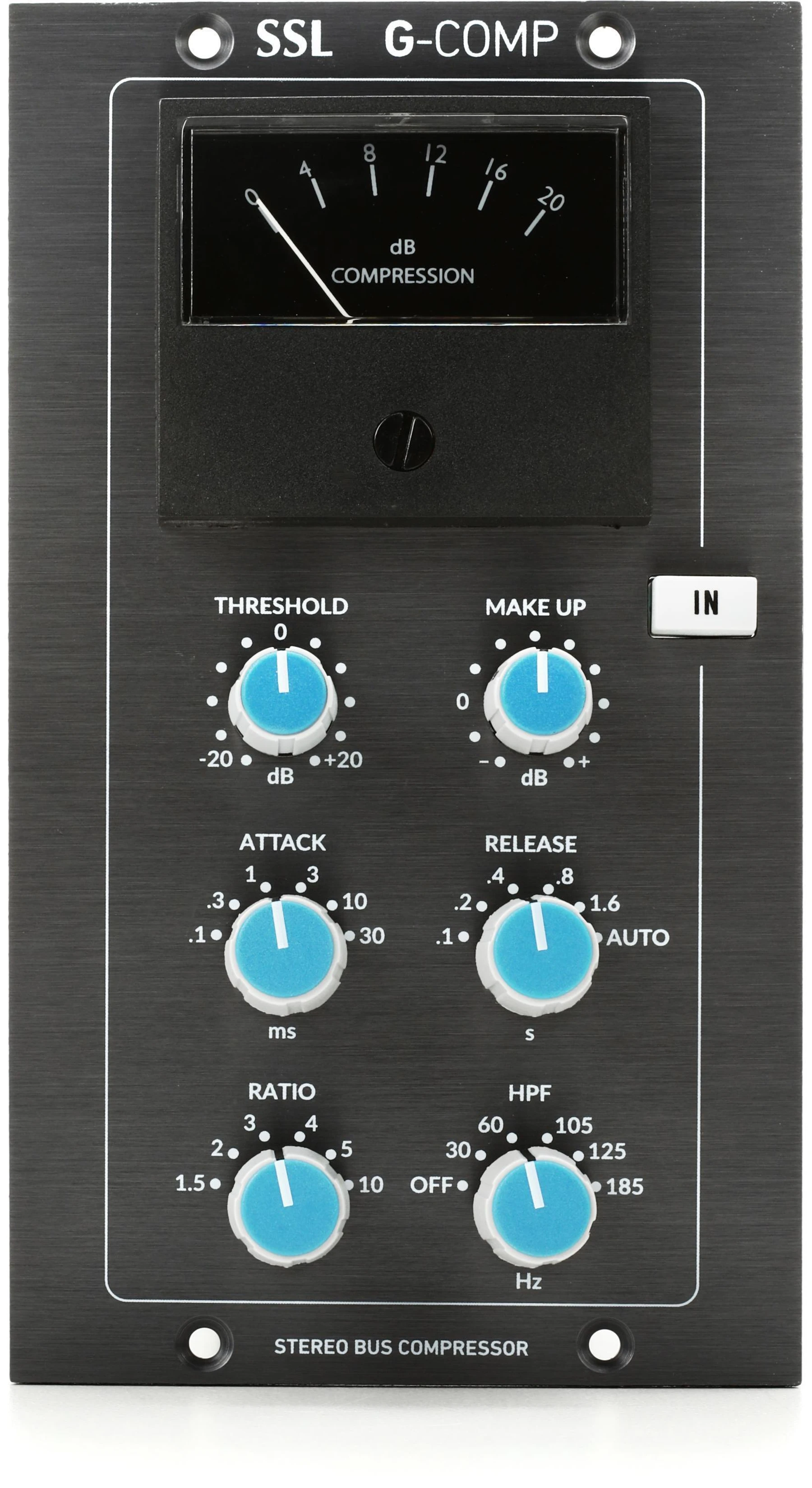 Solid State Logic G Comp 500系列立体声总线压缩器（认证开箱版）
