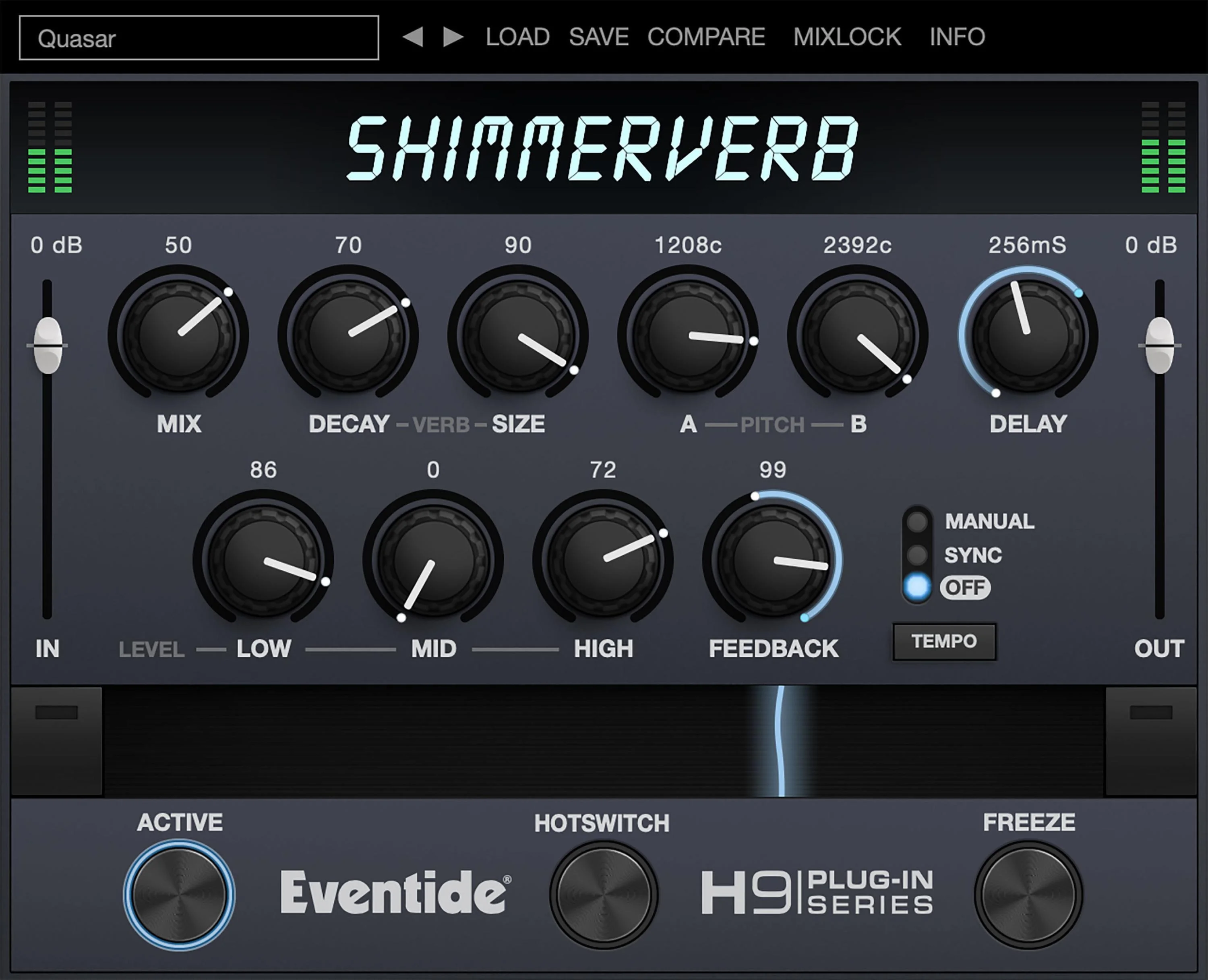 Eventide ShimmerVerb 华丽混响插件