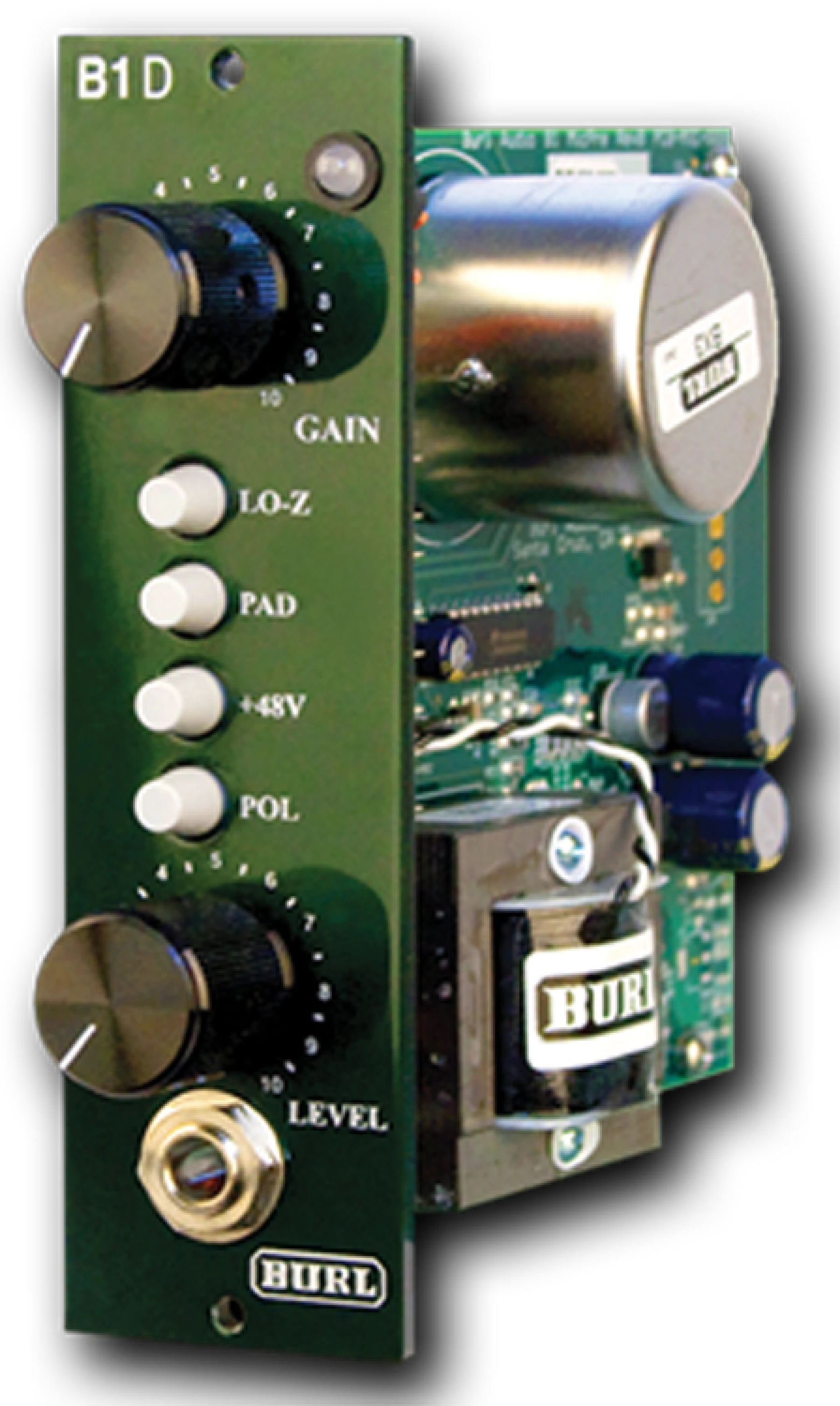 Burl Audio B1D 500系列麦克风前置放大器（配备BX4铁芯输出变压器）