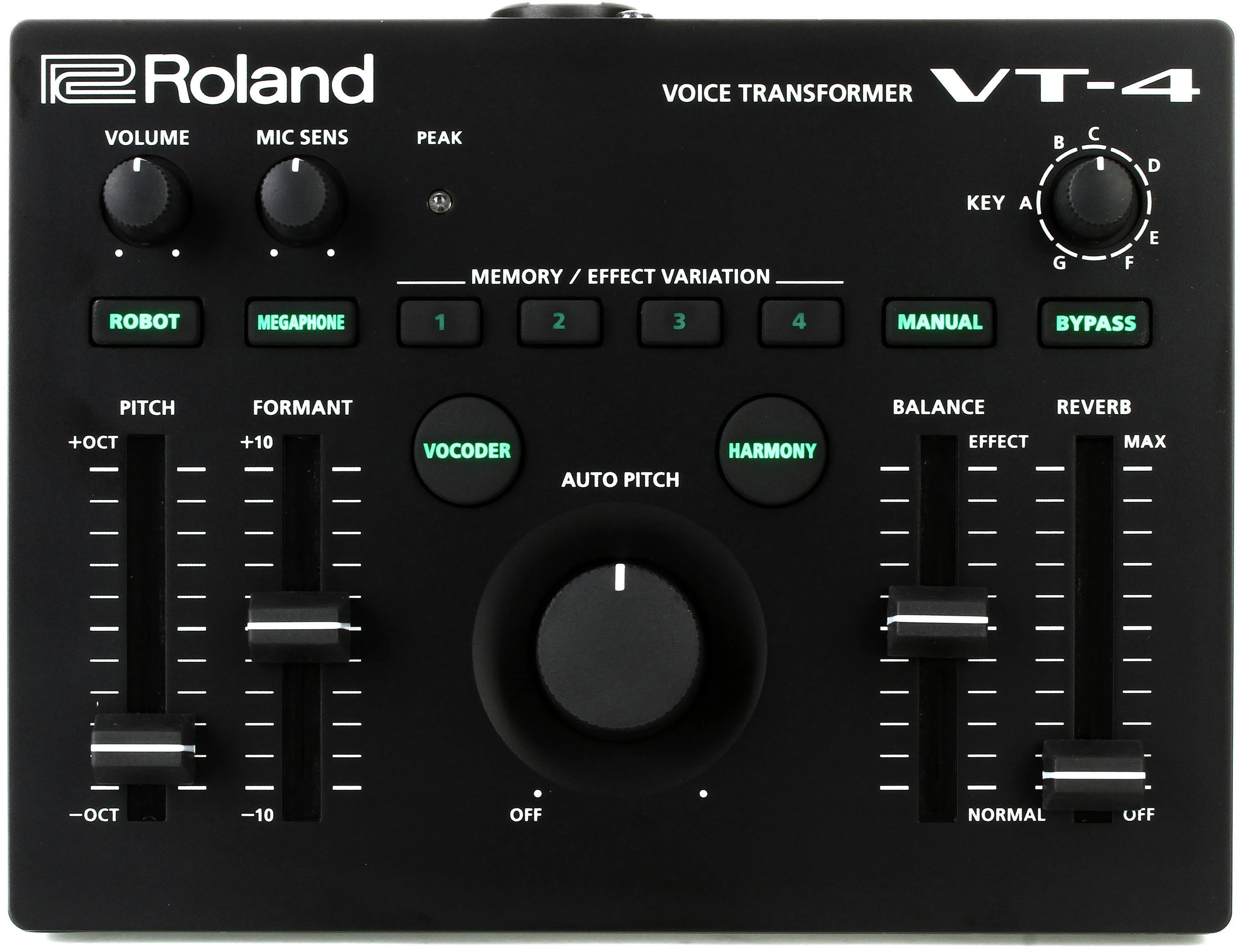 Roland VT-4 人声变调及效果处理器（认证开箱版）