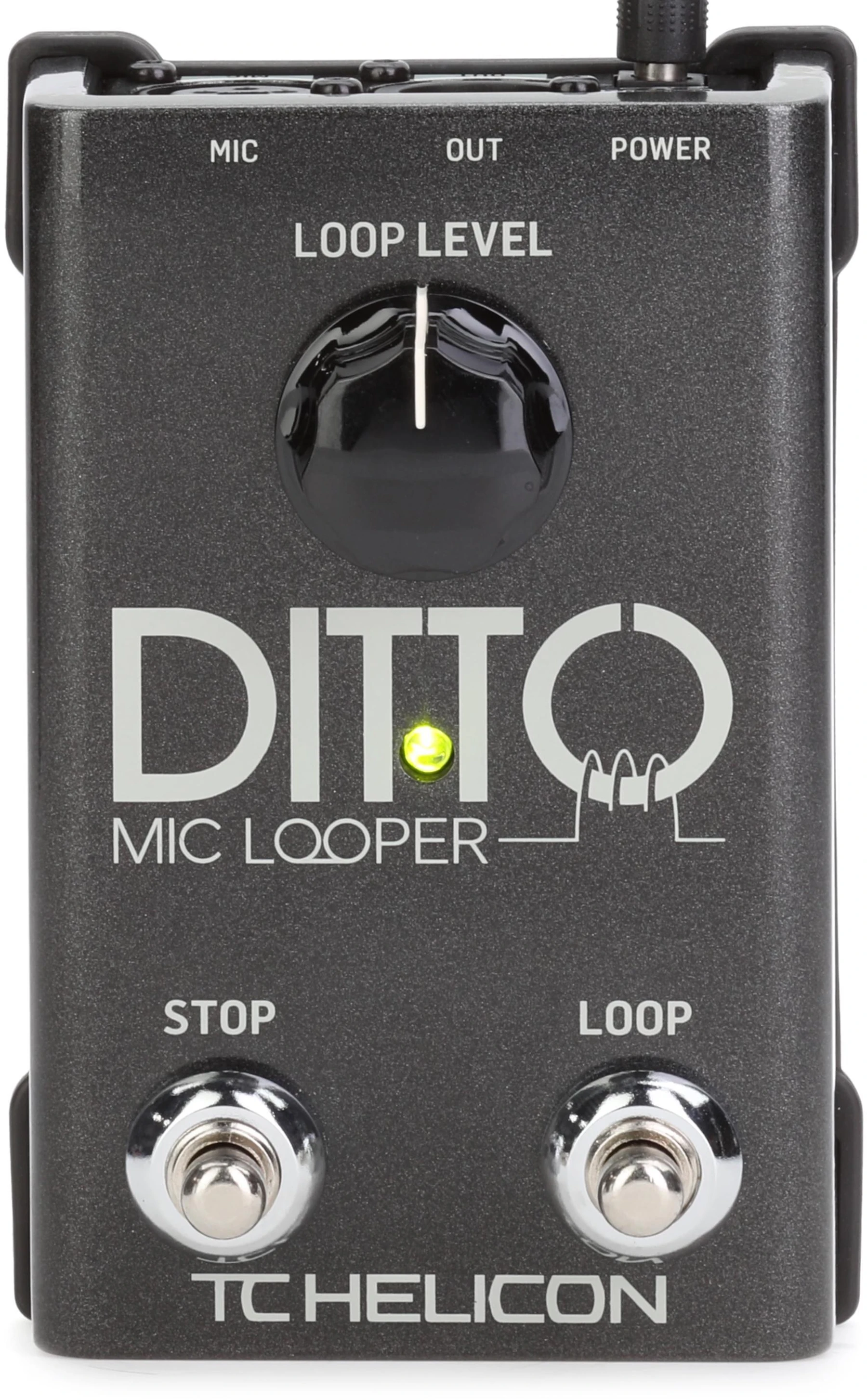 TC-Helicon Ditto Mic Looper 麦克风循环效果器踏板（认证开箱版）