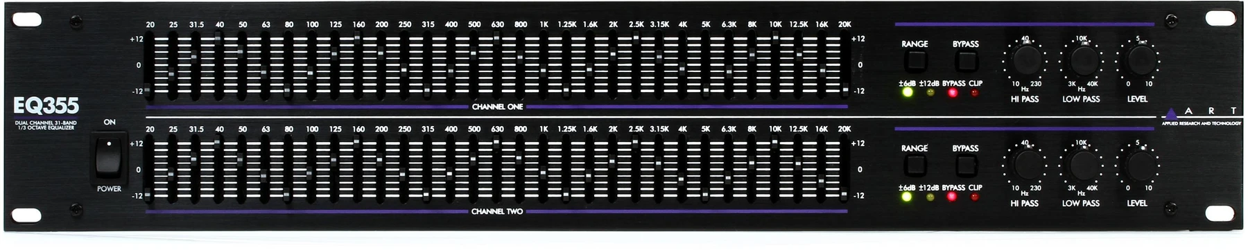 ART EQ-355 双31段图形均衡器（认证开箱版）