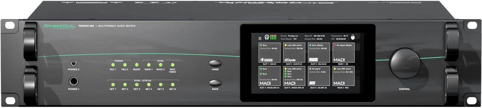 DirectOut PRODIGY.MX 多格式音频矩阵 - 基础许可证套装（认证开箱版）