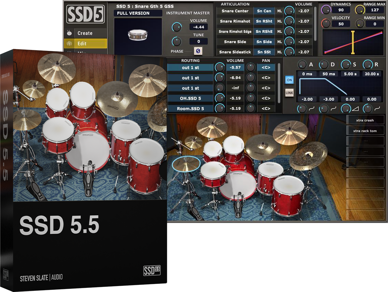 Steven Slate Drums Steven Slate Drums 5.5 虚拟鼓软件