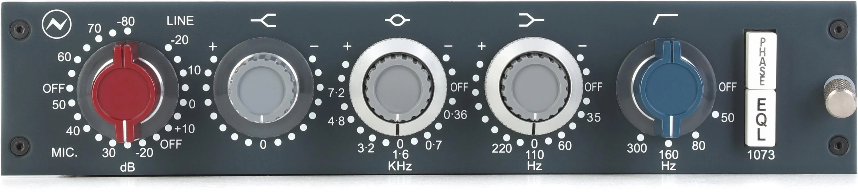 Neve 1073 经典80系列麦克风前置放大器及均衡器（卧式）（认证开箱版）