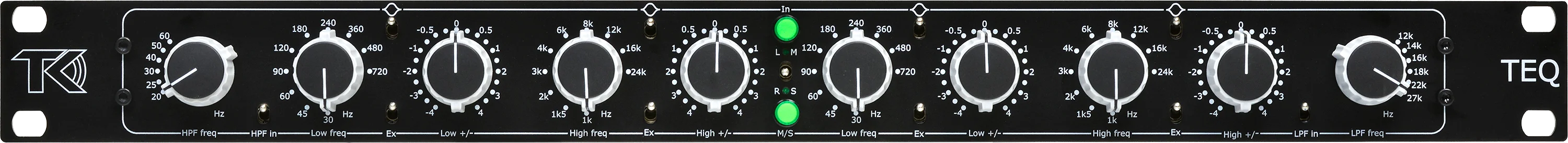 TK Audio TEQ 2通道2段巴克森德尔均衡器