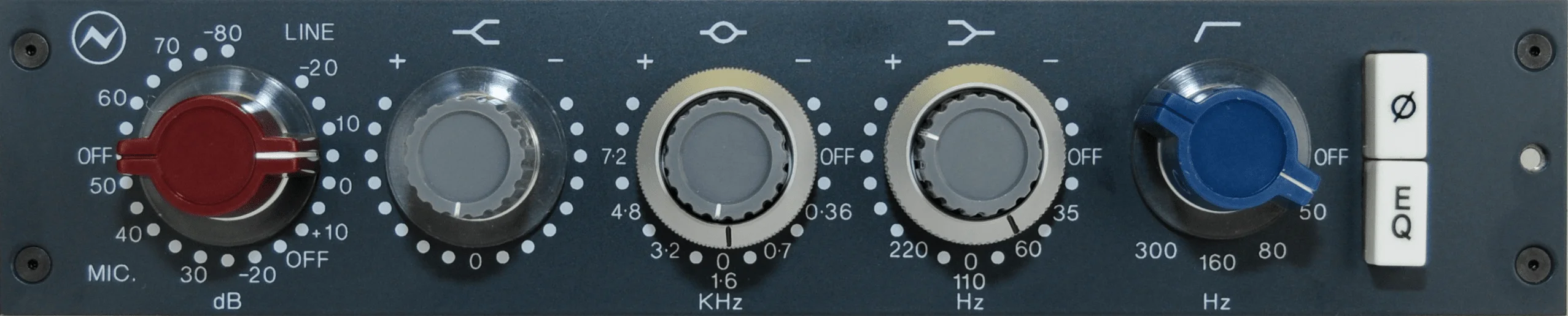 Neve 1073N 单声道麦克风前置放大器及均衡器（认证开箱版）