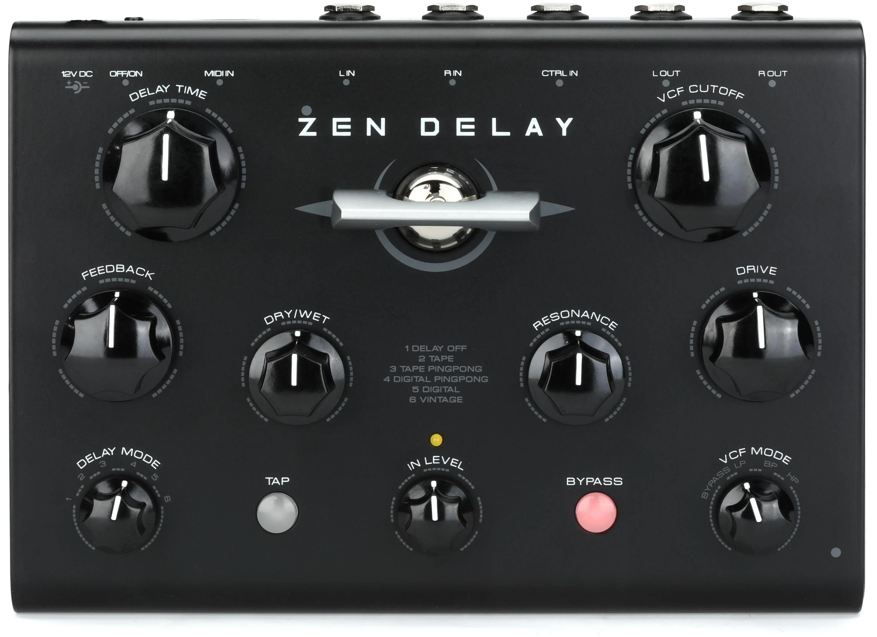 Erica Synths Zen Delay 带电子管过载的延迟效果器（认证开箱版）