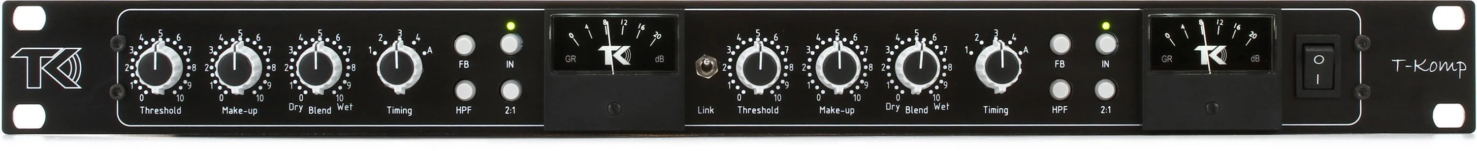 TK Audio T-Komp 双单声道压缩器