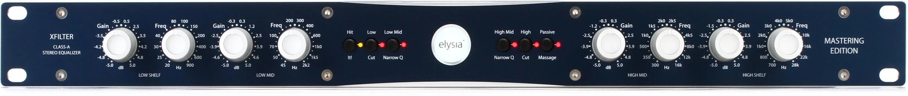 elysia xfilter 4段参量均衡器 - 母带版