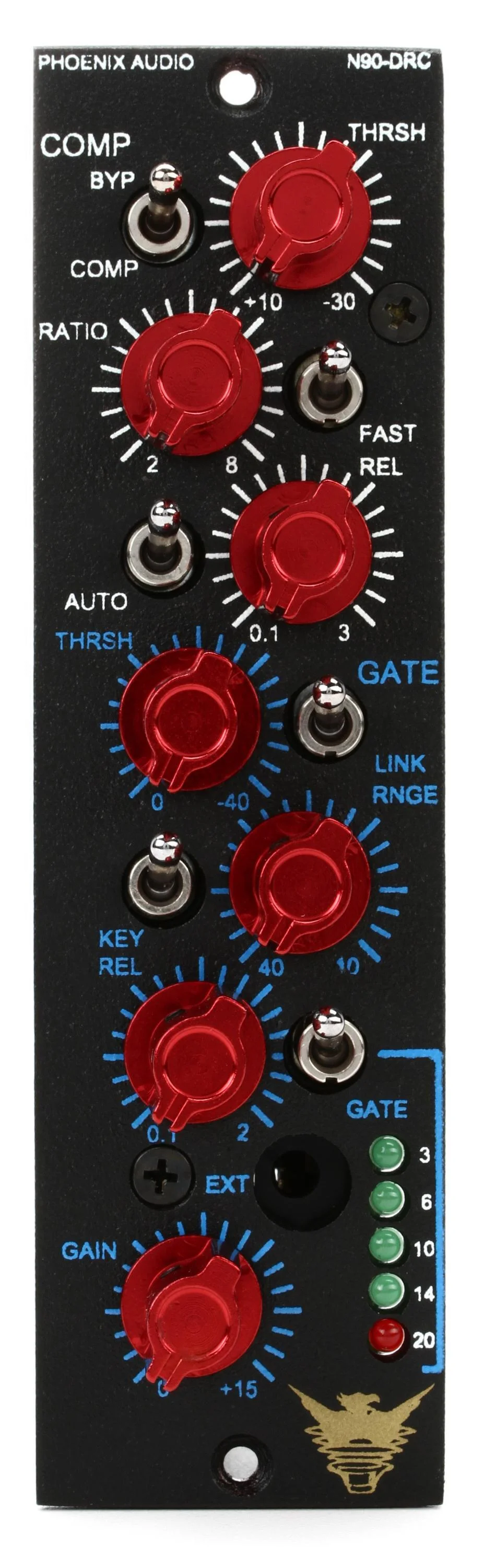 Phoenix Audio N90-DRC/500系列压缩器/噪声门