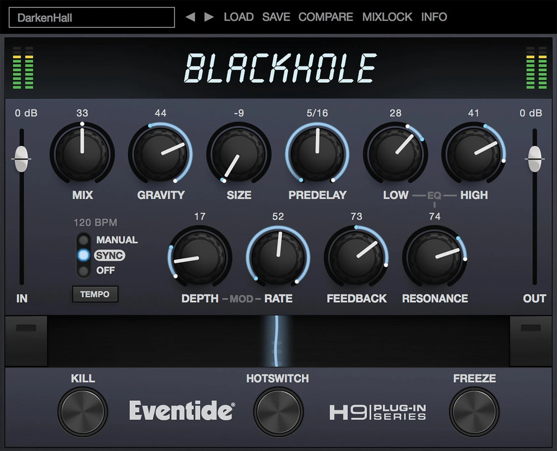 Eventide Blackhole 混响插件