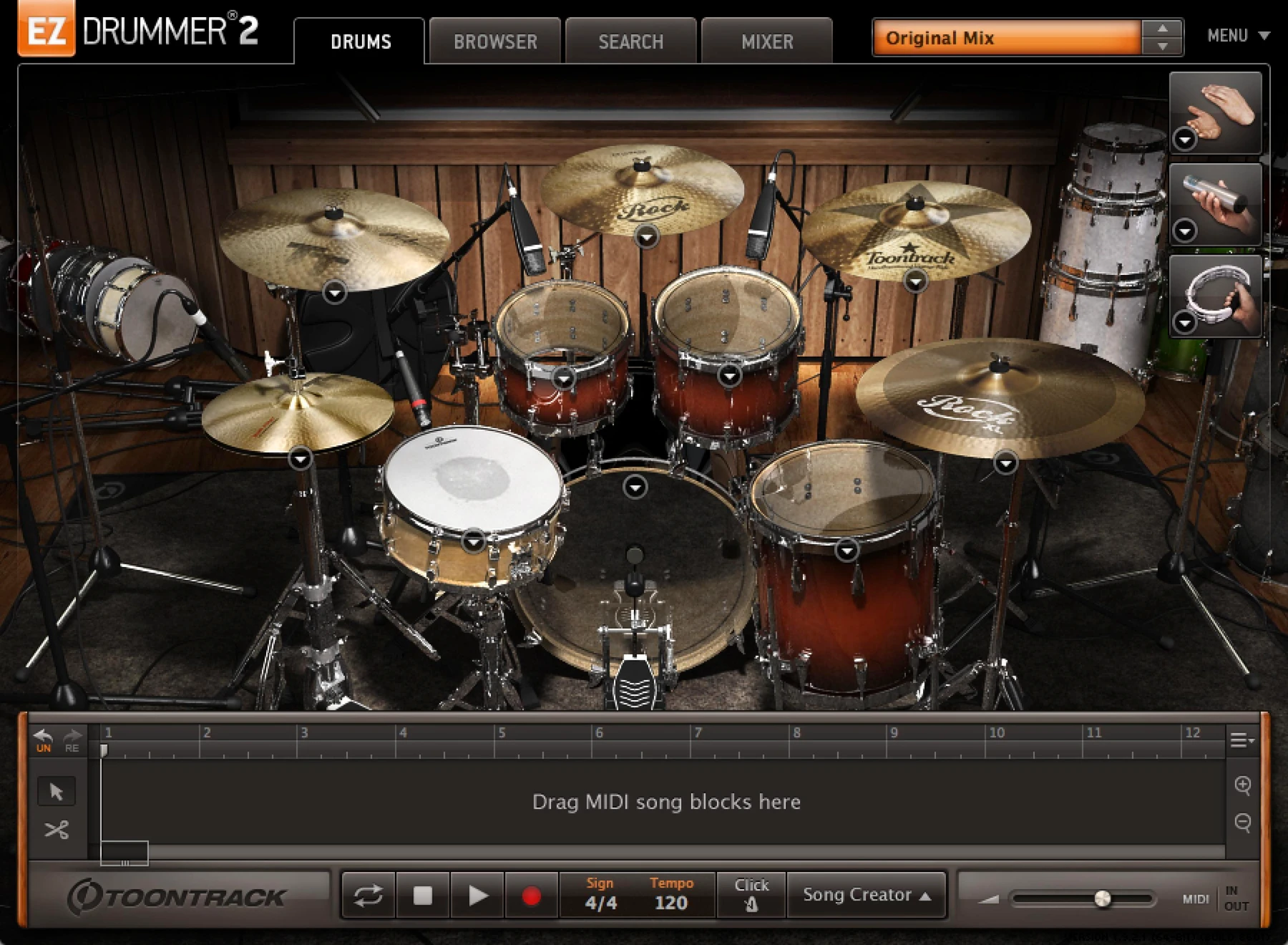 Toontrack Rock! EZX 音色扩展