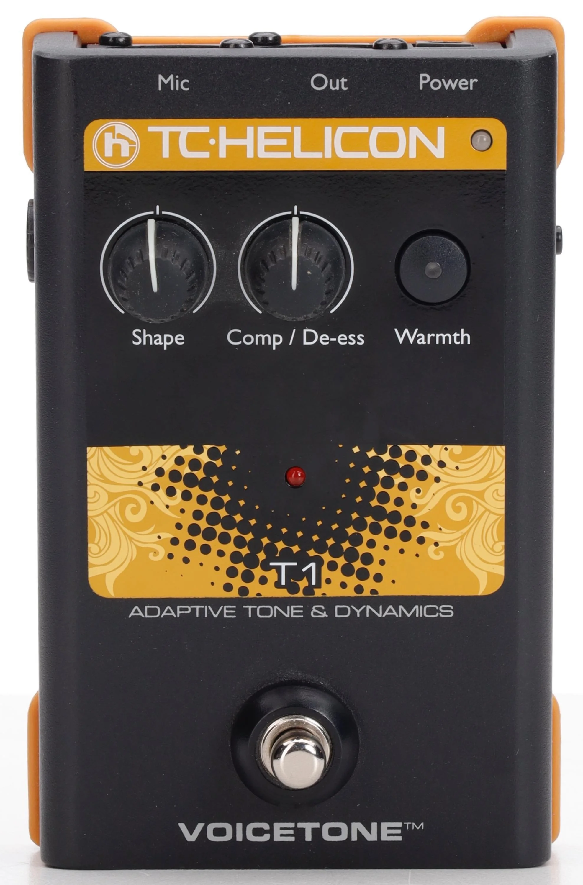 TC-Helicon VoiceTone T1 人声音色及动态效果器踏板（二手）