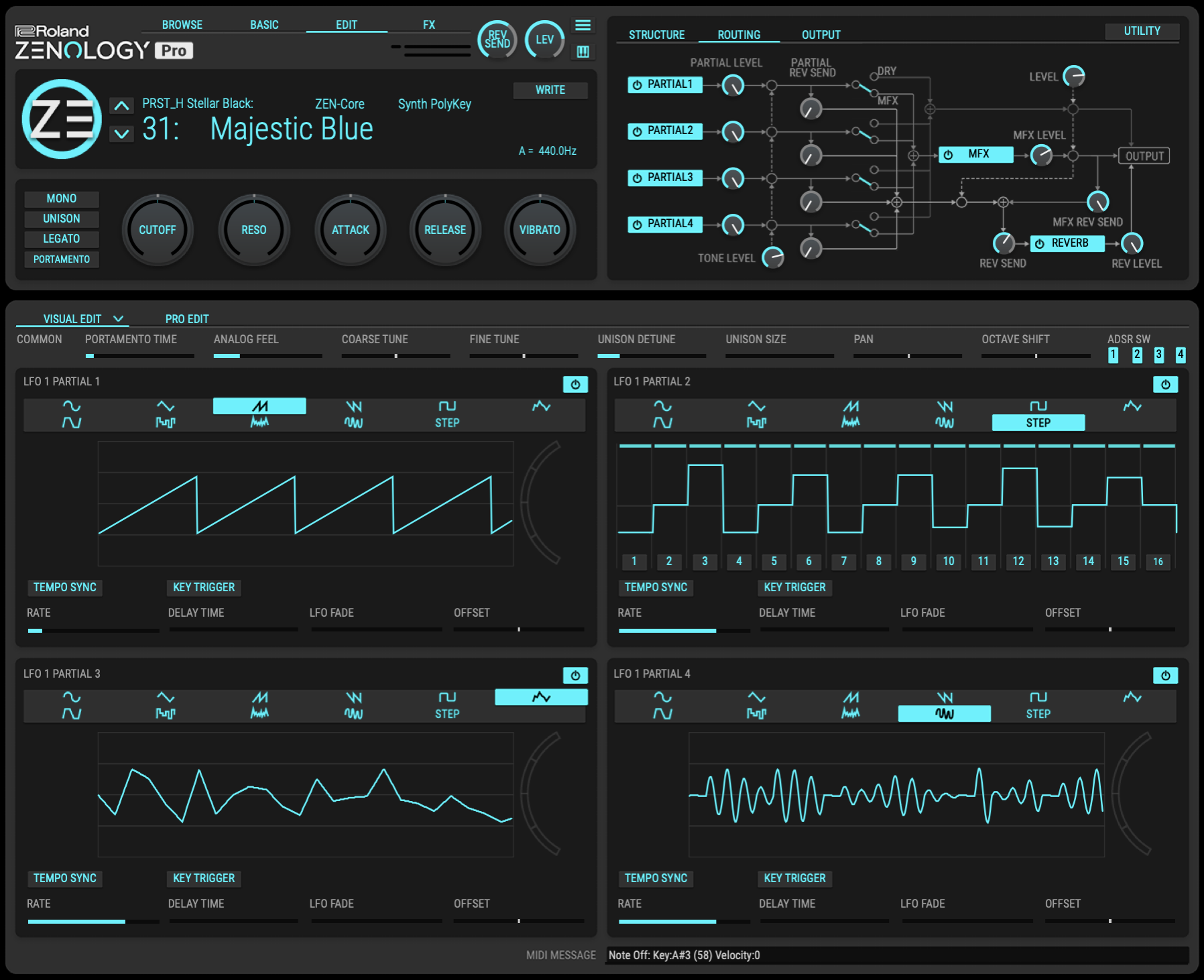 Roland Zenology Pro 虚拟合成器插件