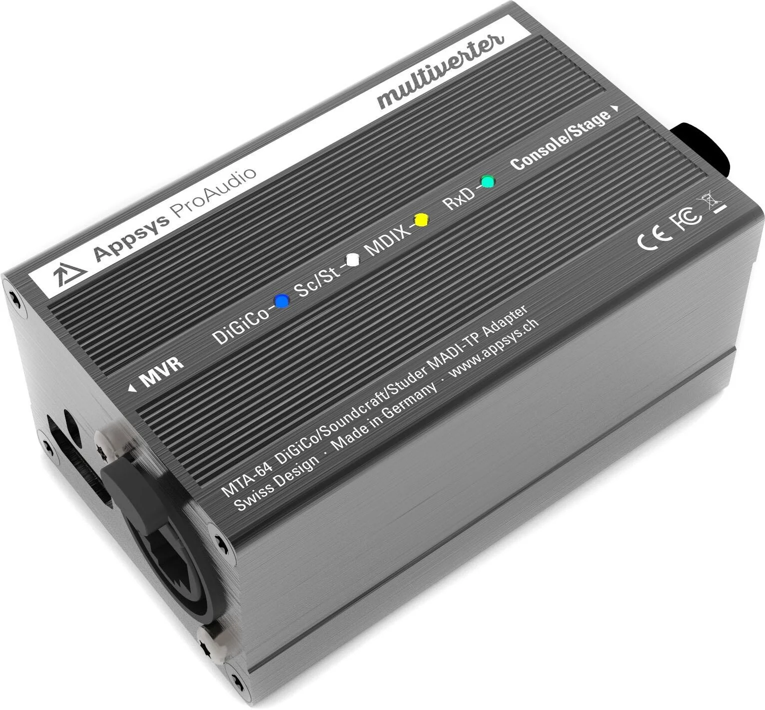 Appsys MTA-64 适用于MADI-TP的转接器（认证开箱版）