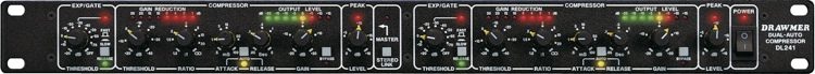 Drawmer DL241XLR 双自动压缩器