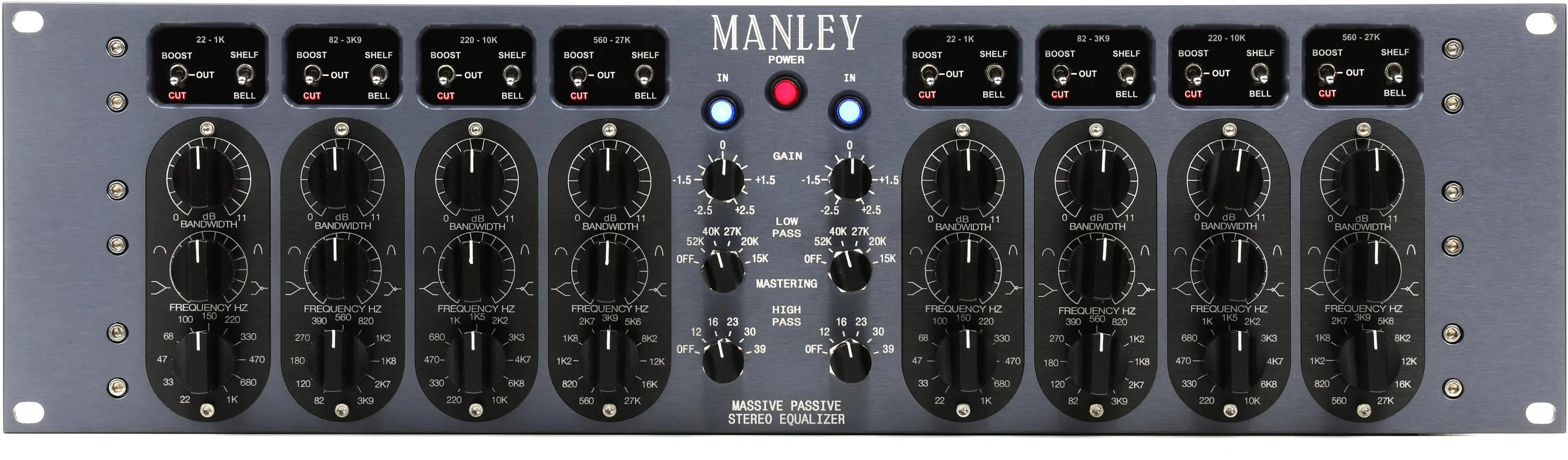 Manley Massive Passive 母带版均衡器