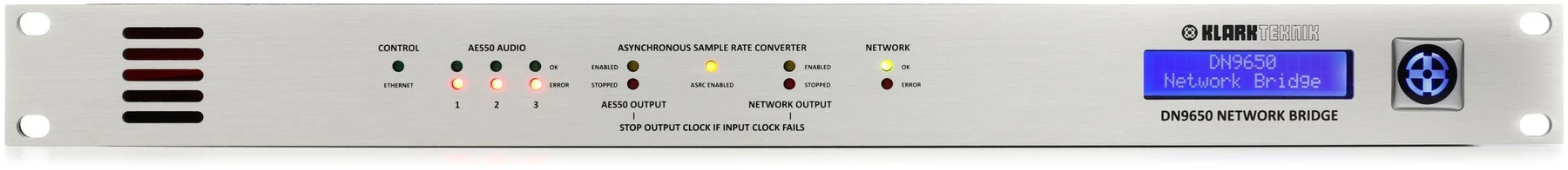 Klark Teknik DN9650 数字音频网络桥接器