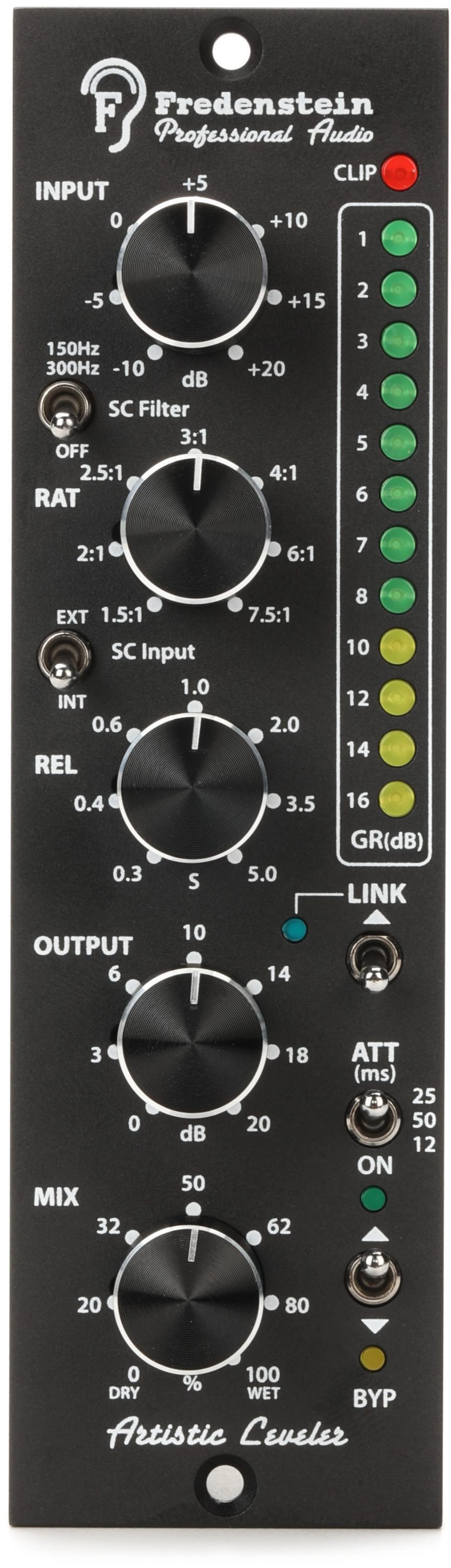 Fredenstein Artistic Leveler 500系列光控压缩器（认证开箱版）