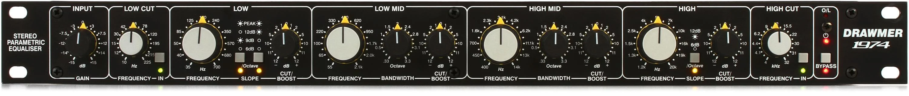 Drawmer 1974 立体声参量均衡器（认证开箱版）
