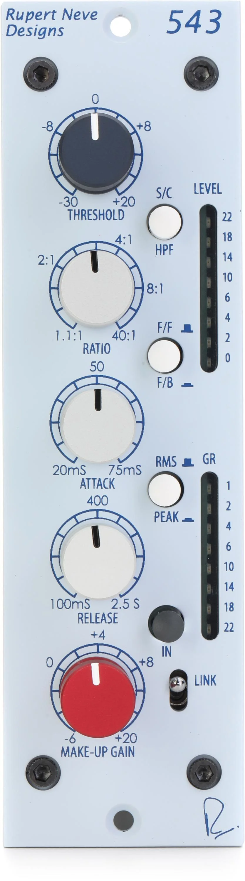 Rupert Neve Designs 543 500系列单声道压缩器/限制器（认证开箱版）