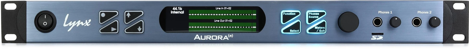 Lynx Aurora (n) 24-TB3 24通道模数/数模转换器（配备LM-PRE4和雷电3接口）