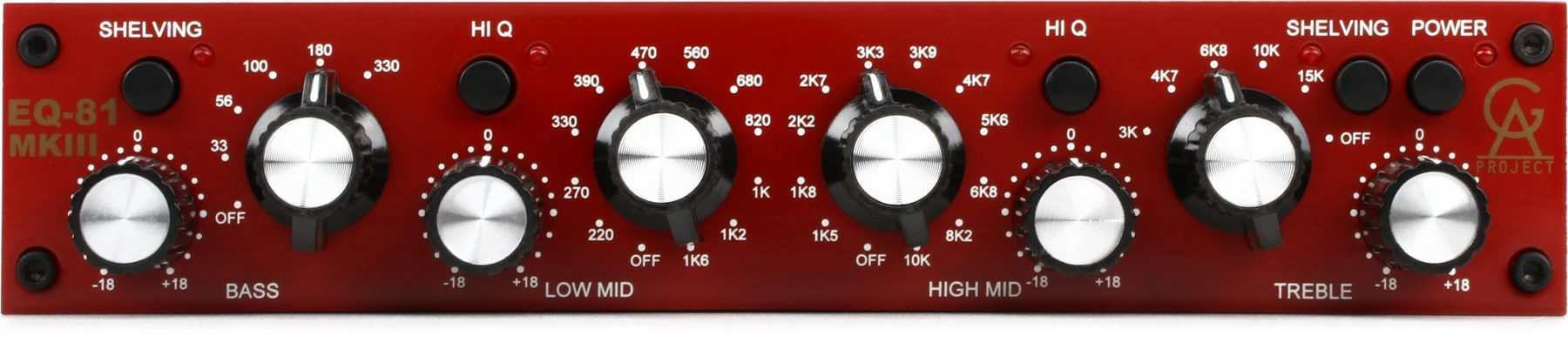 Golden Age Project EQ81 MKIII 四频段均衡器
