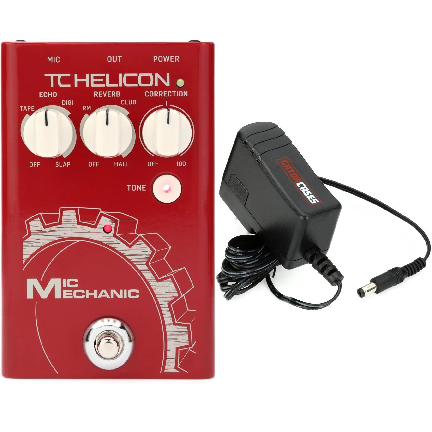 TC-Helicon Mic Mechanic 2 人声效果单块（含电源）