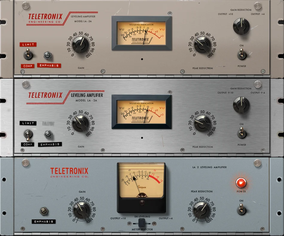 Universal Audio UAD Teletronix LA-2A 经典电平控制器插件合集
