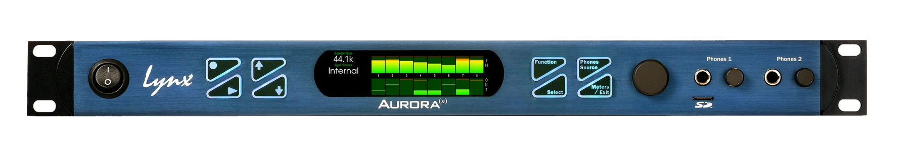 Lynx Aurora (n) 8-DNT 8通道模数/数模转换器（含Dante接口）