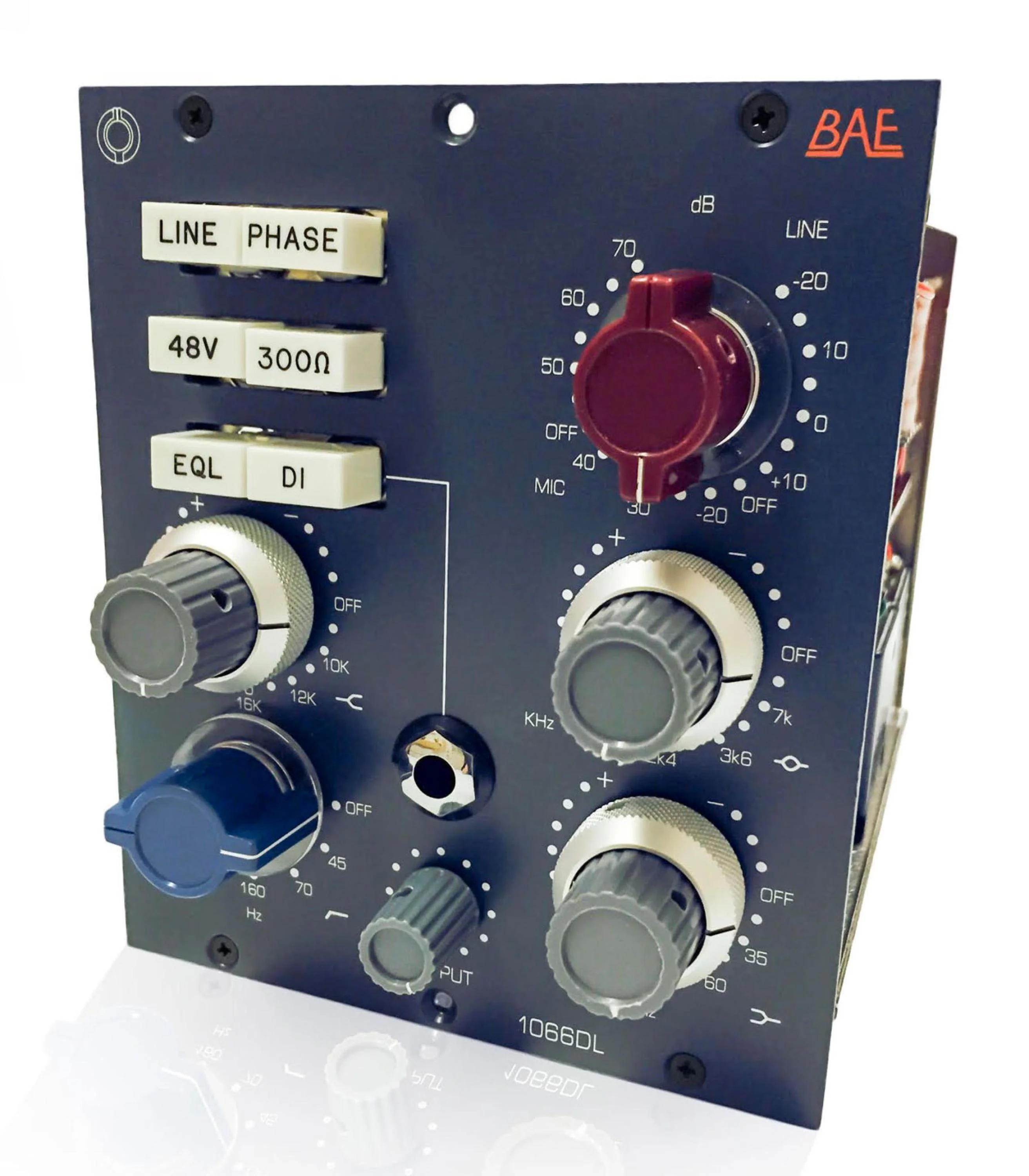 BAE 1066DL 500系列话筒前置放大器&均衡器模块