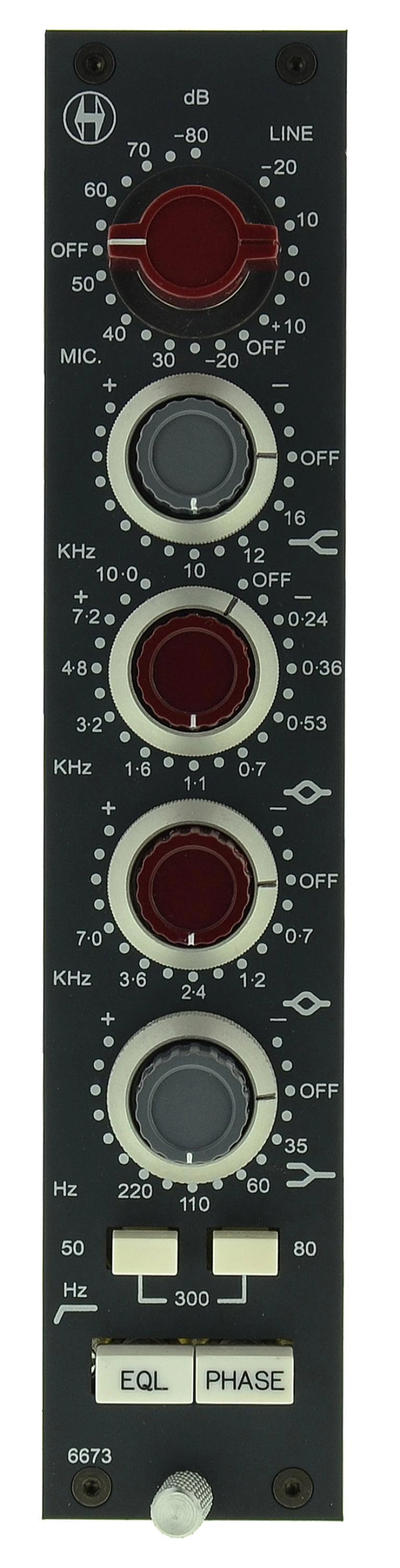 Heritage Audio 6673 80系列话筒前置放大器/均衡器