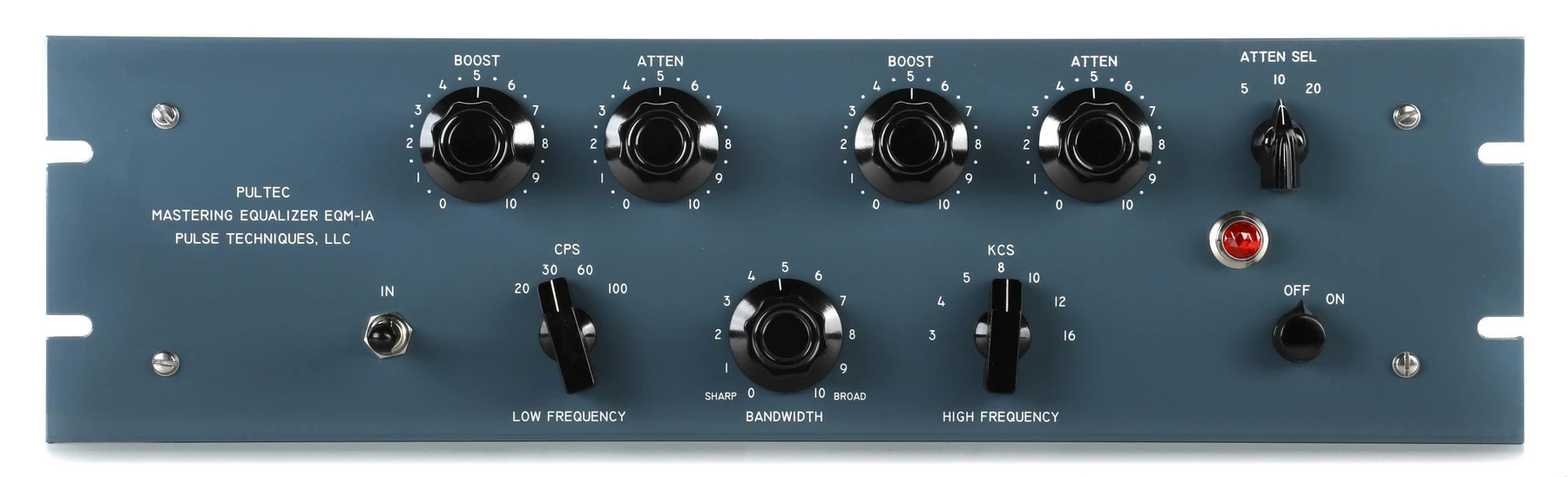 Pultec EQM-1A 电子管母带均衡器