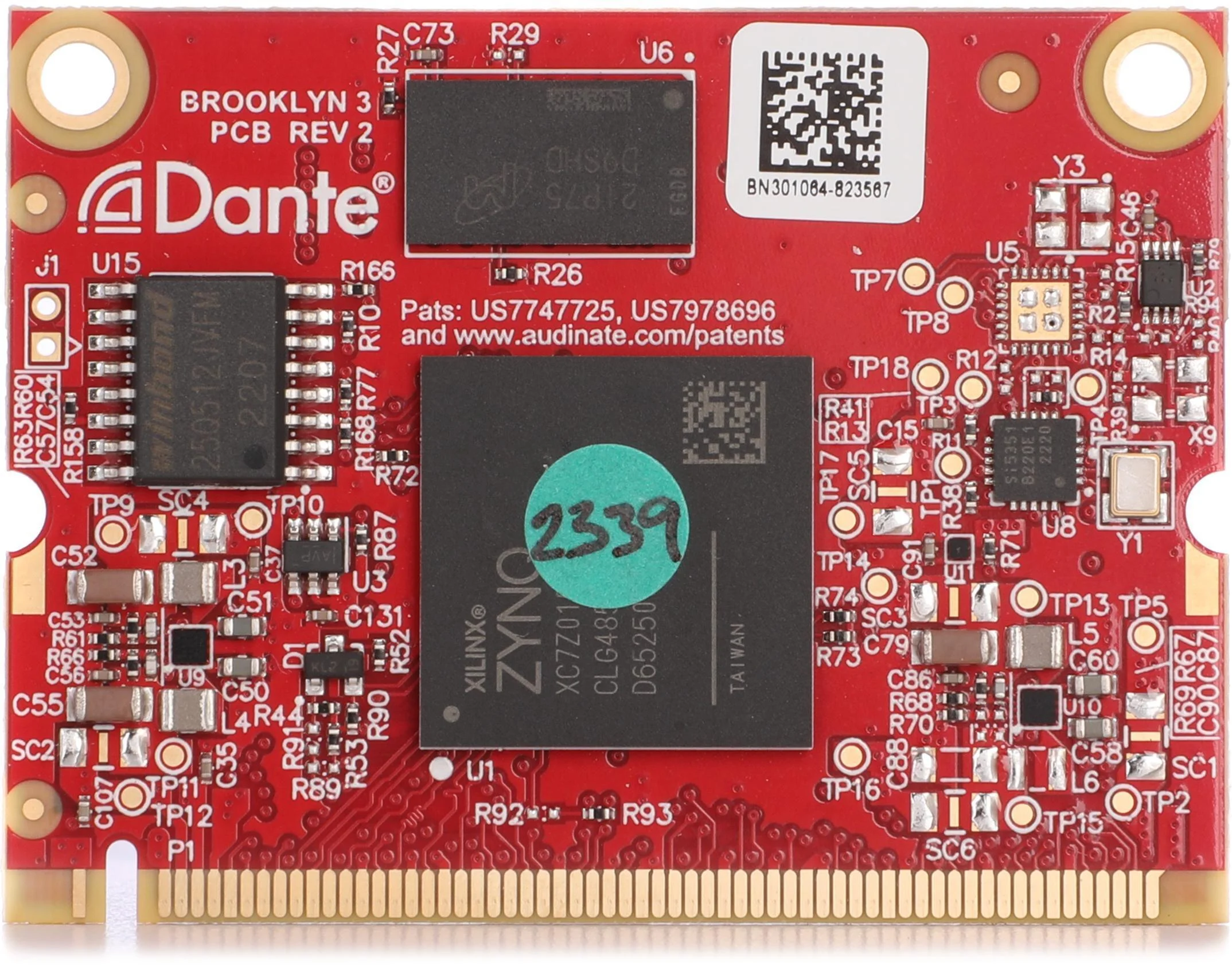 Digital Audio Denmark Dante/AES67模块