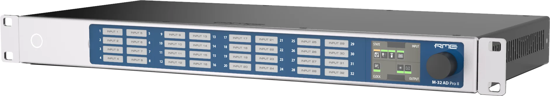 RME M-32 AD Pro II-D Dante 32通道模数转换器