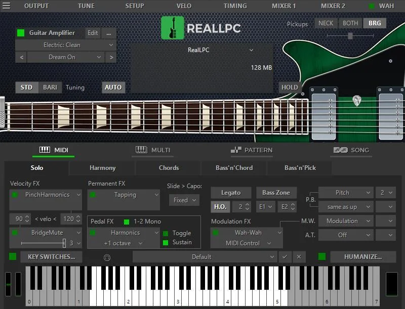 MusicLab RealLPC 电吉他软件乐器