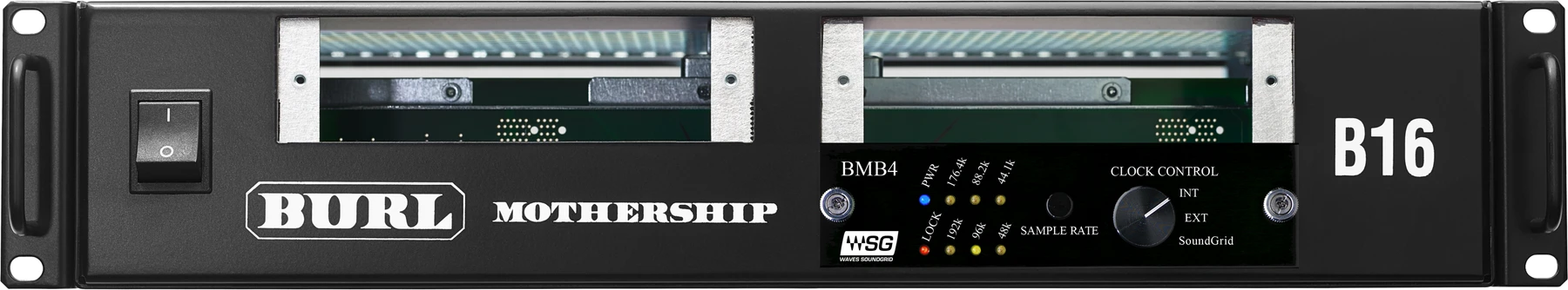 Burl Audio B16 Mothership 3 模数/数模转换接口机箱（搭载BMB4 SoundGrid主板）