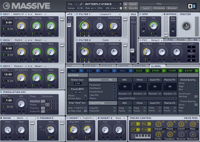 Native Instruments Massive 合成器插件